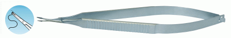 XN-529T Snead Needle Holder/Scissors Curved 