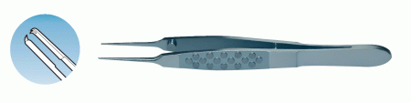 XF-311T-1 Castroviejo Tying Forceps Straight 0.5 