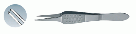 XF-314 Paufique Tying Scleral Forceps Straight 0.3 mm