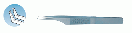 XF-346T Pierse Type Microforceps Angled