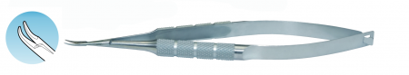 XN-516T  Barraquer Needle Holder Curved 
