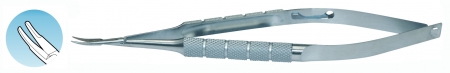 XN-518TL Barraquer Needle Holder Curved  With lock