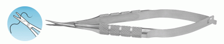 XN-530 Snead Needle Holder/Scissors Curved S/Steel 