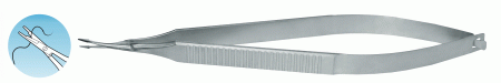 XN-533 Snead Needle Holder/Scissors Straight S/Steel 