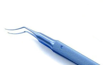 XF-0373T  PierceTip Capsulorhexis Forceps Round Handle 